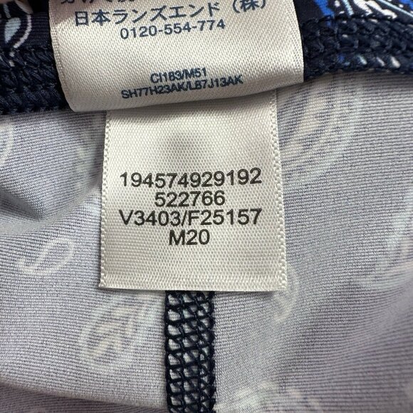 Lands' End Bike Swim Shorts Women's M High Waisted 6" UPF 50 Chlorine Resistant - Picture 5 of 9